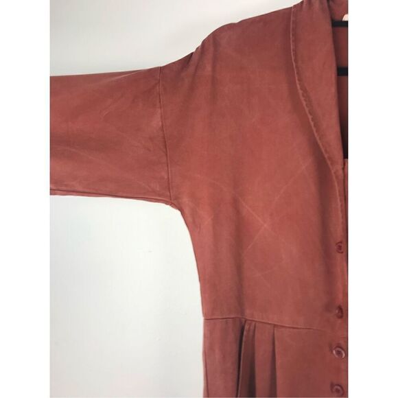 Pillar Allison in Wonderland Brick Jumpsuit - Picture 4 of 6